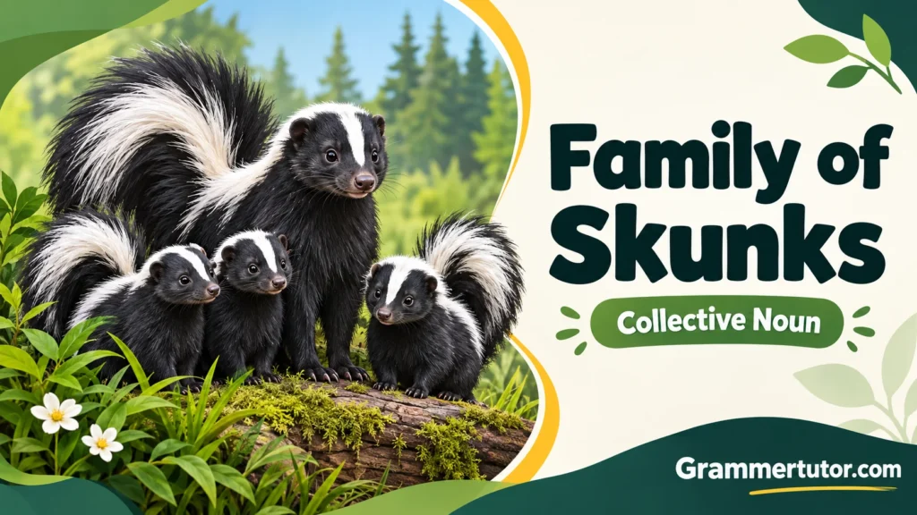 Family of Skunks