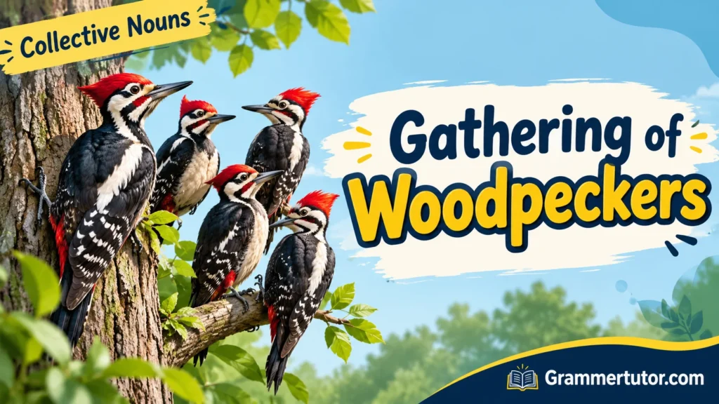 Gathering of Woodpeckers
