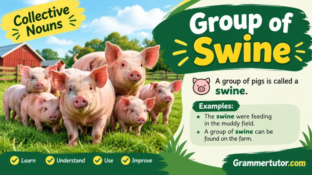 Group of Swine
