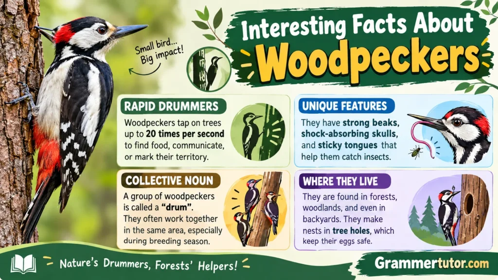 Interesting Facts About Woodpeckers