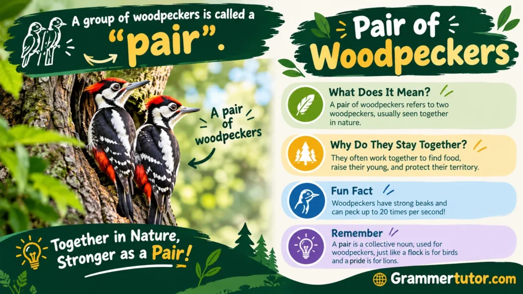 Pair of Woodpeckers