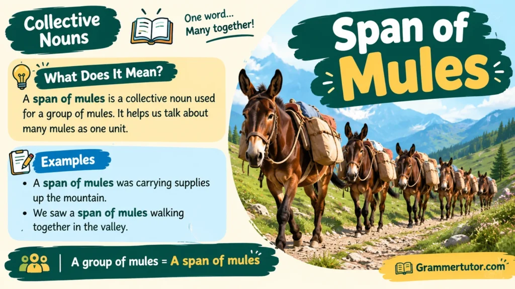 Span of Mules