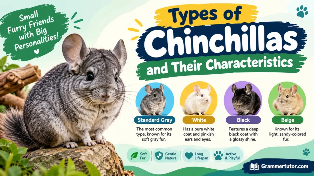 Types of Chinchillas and Their Characteristics