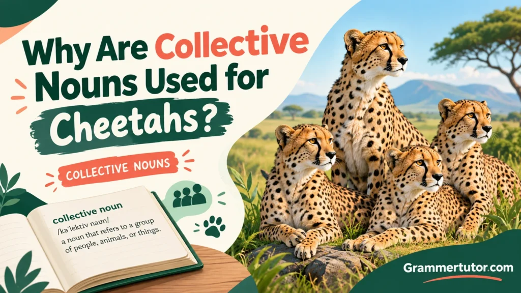 Why Are Collective Nouns Used for Cheetahs?