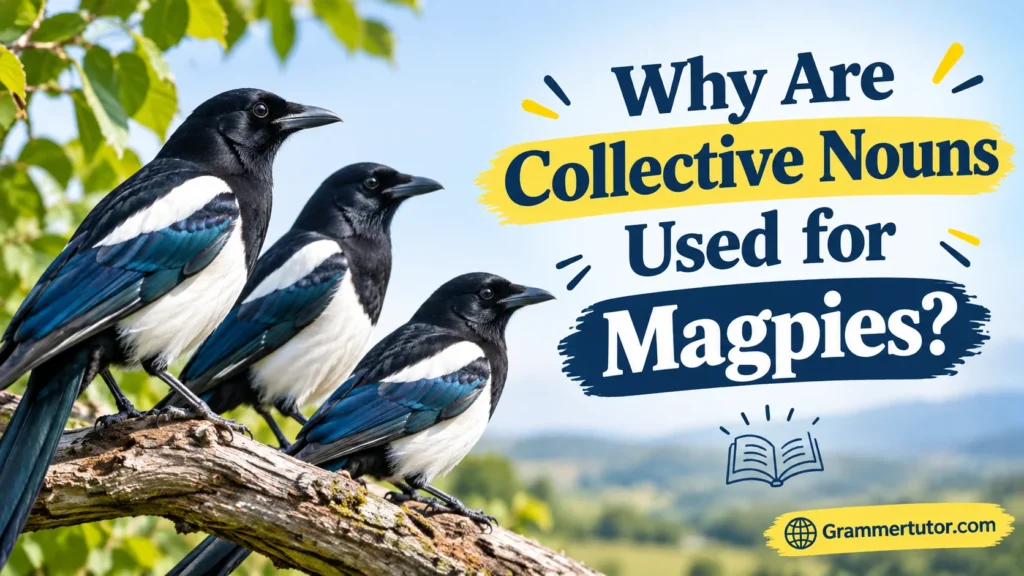 Why Are Collective Nouns Used for Magpies?