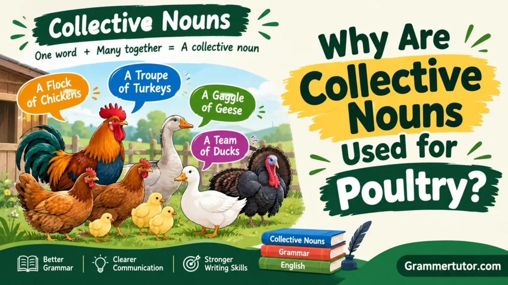Why Are Collective Nouns Used for Poultry?