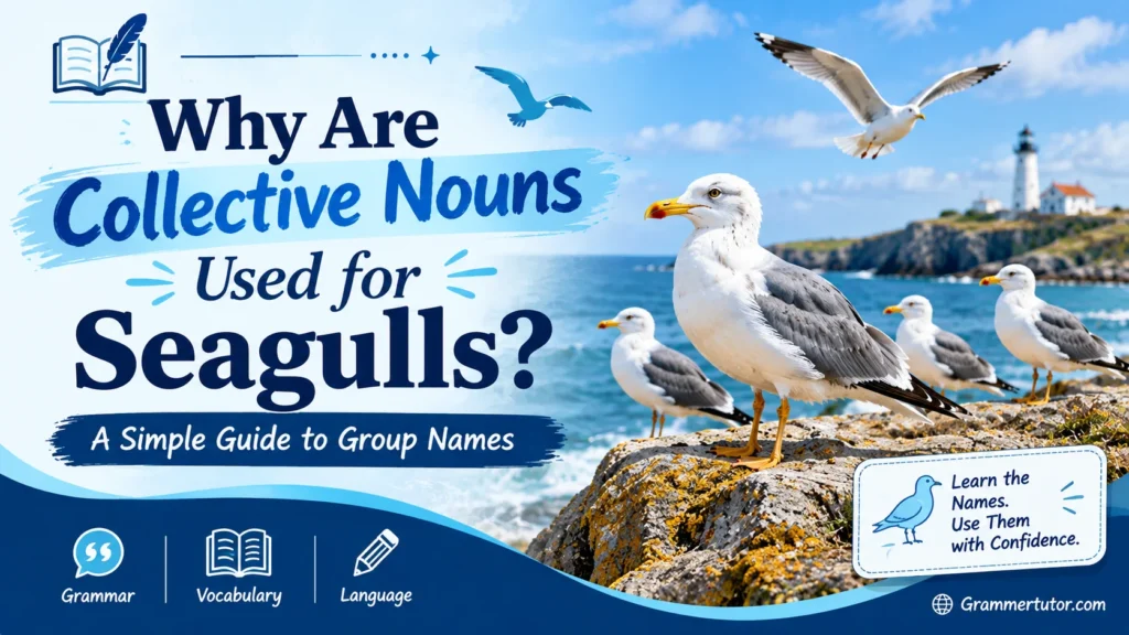 Why Are Collective Nouns Used for Seagulls?
