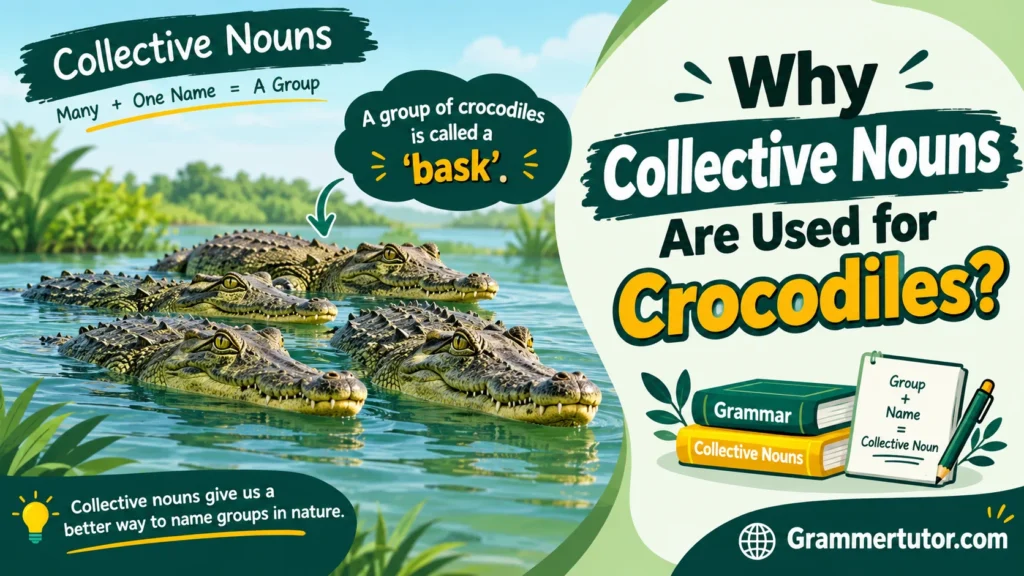 Why Collective Nouns Are Used for Crocodiles