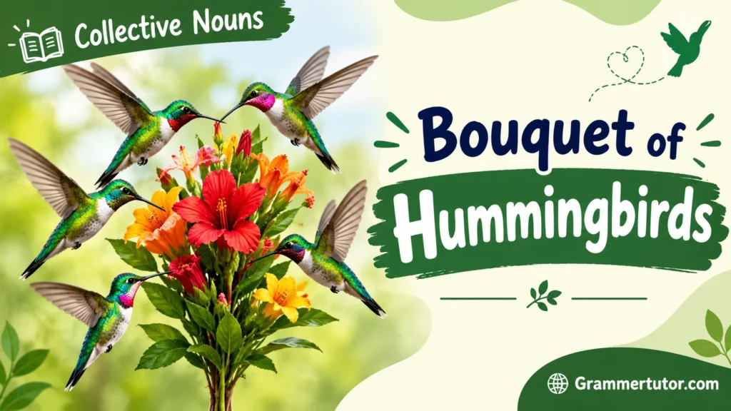 Bouquet of Hummingbirds