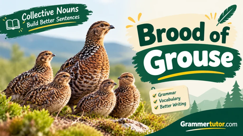 Brood of Grouse