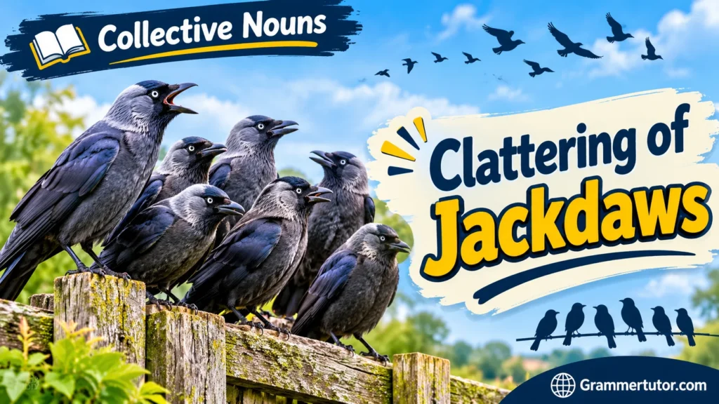 Clattering of Jackdaws