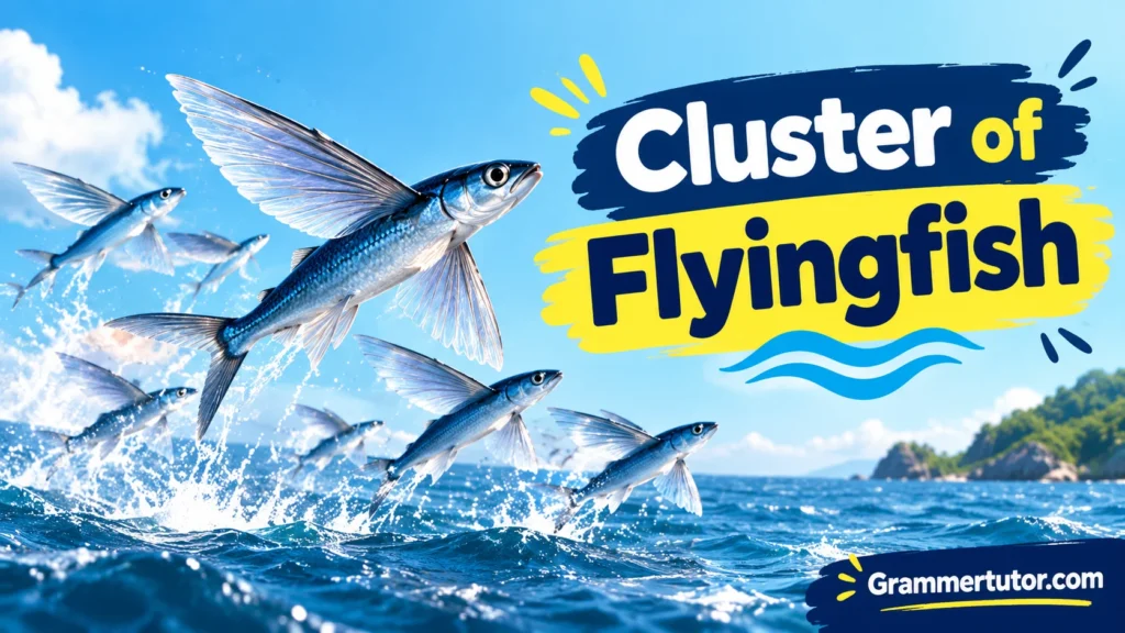 Cluster of Flyingfish
