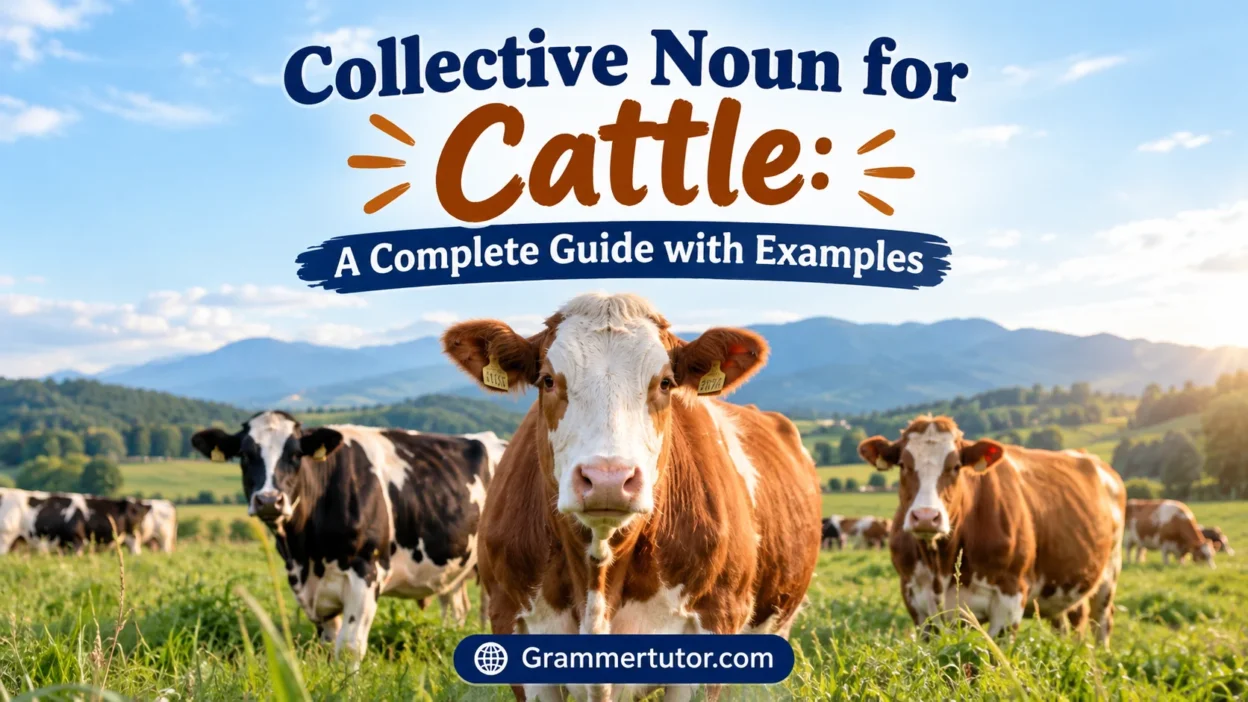 Collective Noun for Cattle: A Complete Guide with Examples