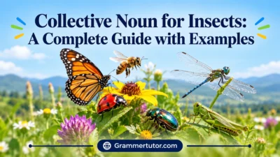 Collective Noun for Insects: A Complete Guide with Examples