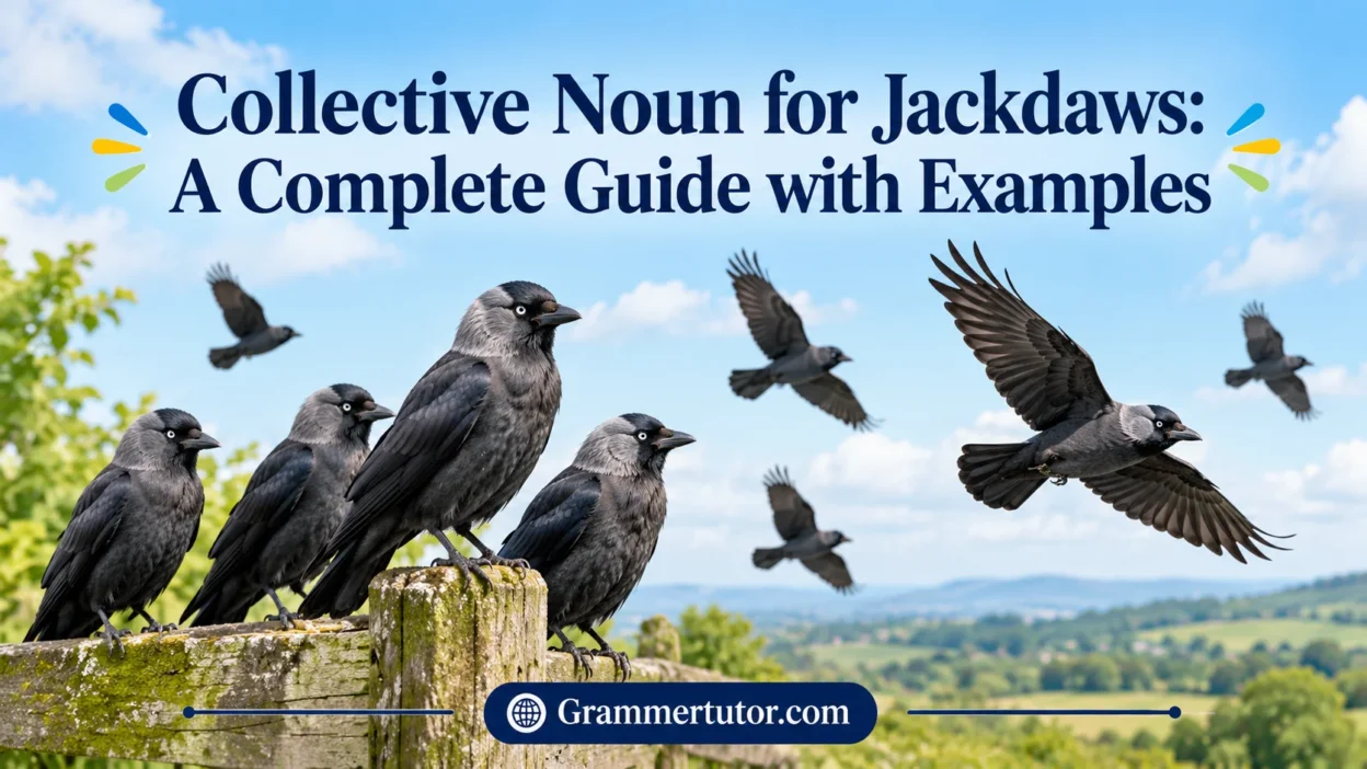 Collective Noun for Jackdaws: A Complete Guide with Examples