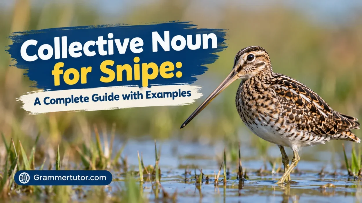 Collective Noun for Snipe: A Complete Guide with Examples