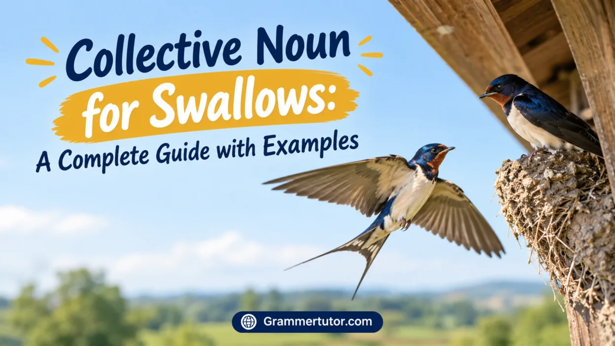 Collective Noun for Swallows: A Complete Guide with Examples