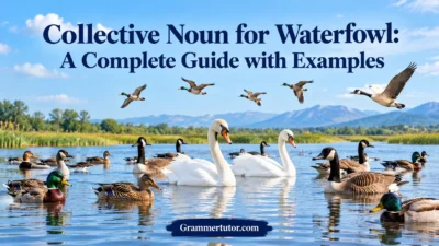Collective Noun for Waterfowl: A Complete Guide with Examples