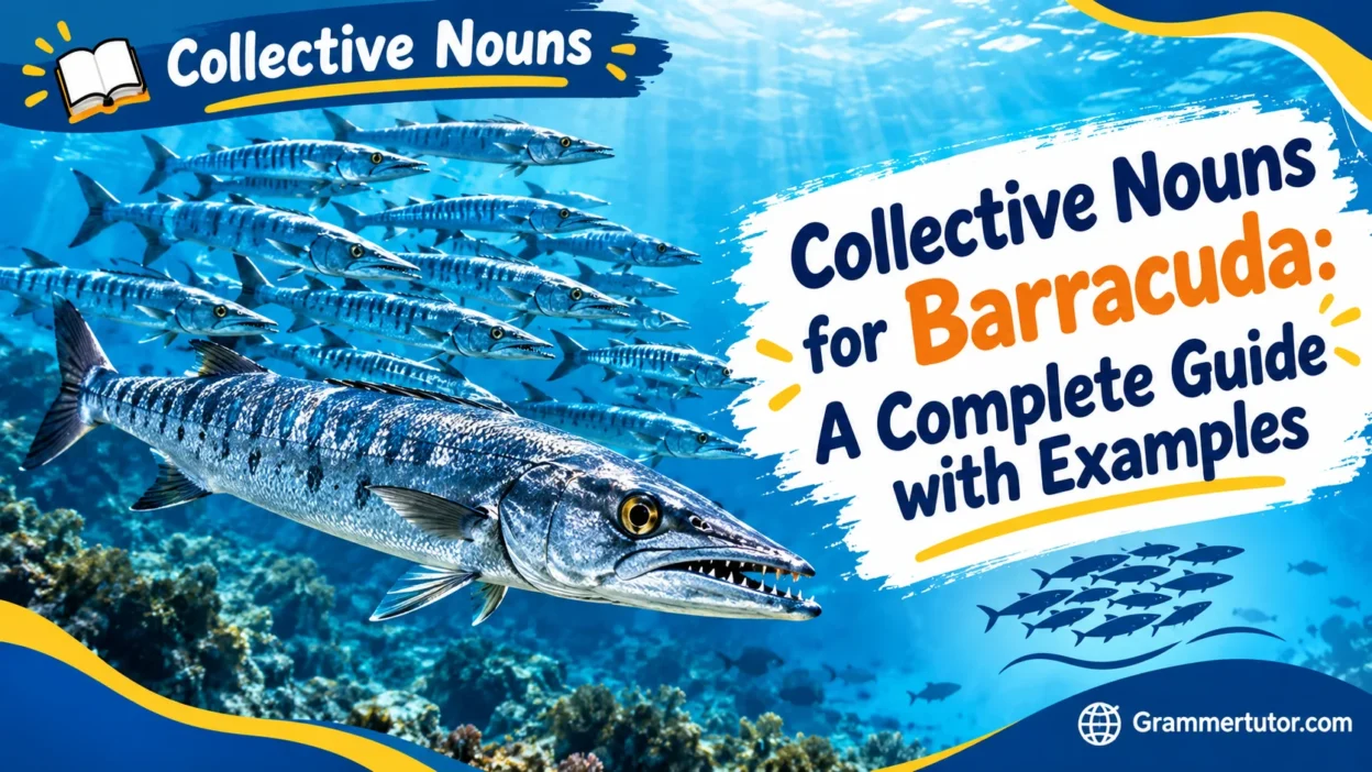 Collective Nouns for Barracuda: A Complete Guide with Examples