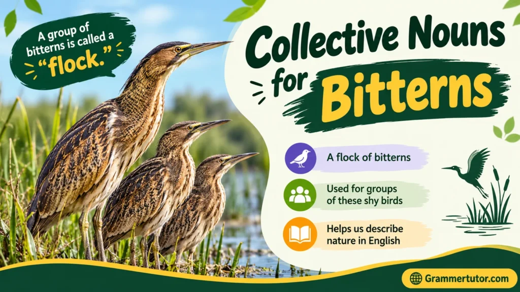 Collective Nouns for Bitterns