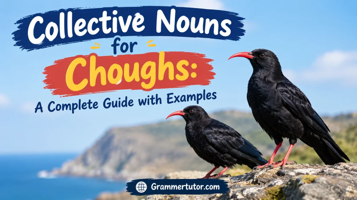 Collective Nouns for Choughs: A Complete Guide with Examples