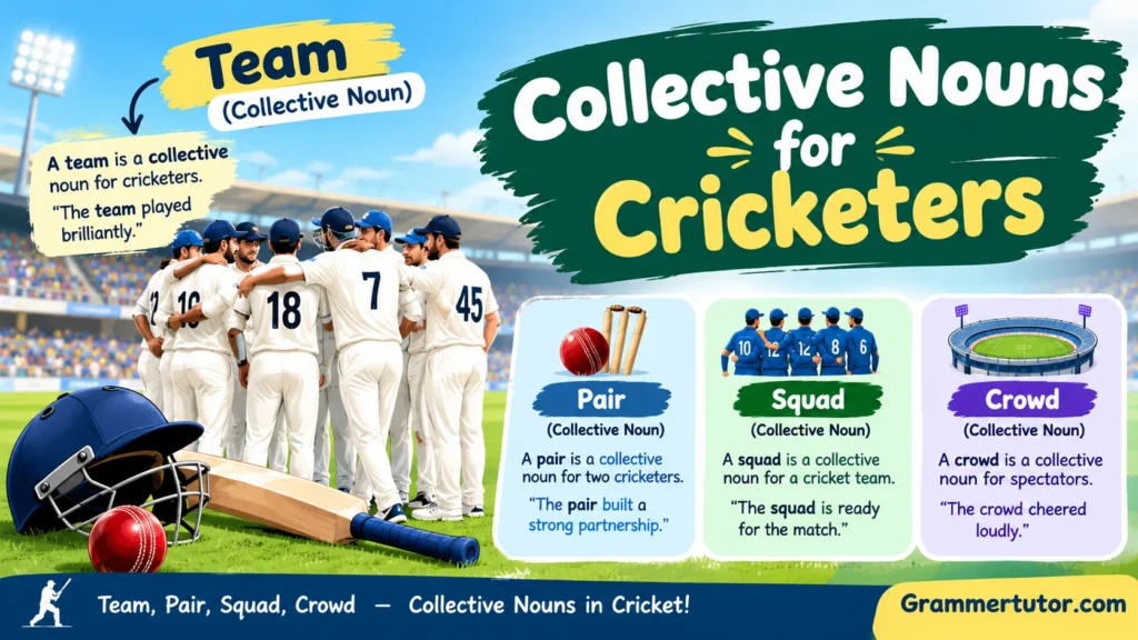 Collective Nouns for Cricketers