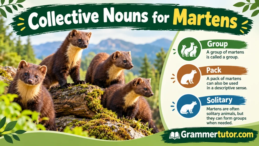 Collective Nouns for Martens