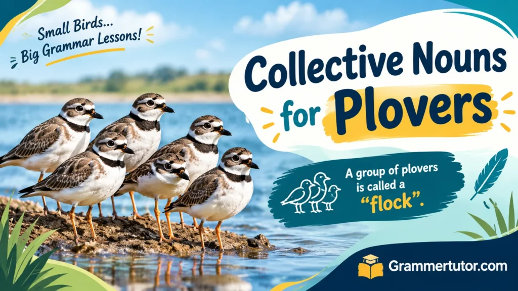 Collective Nouns for Plovers