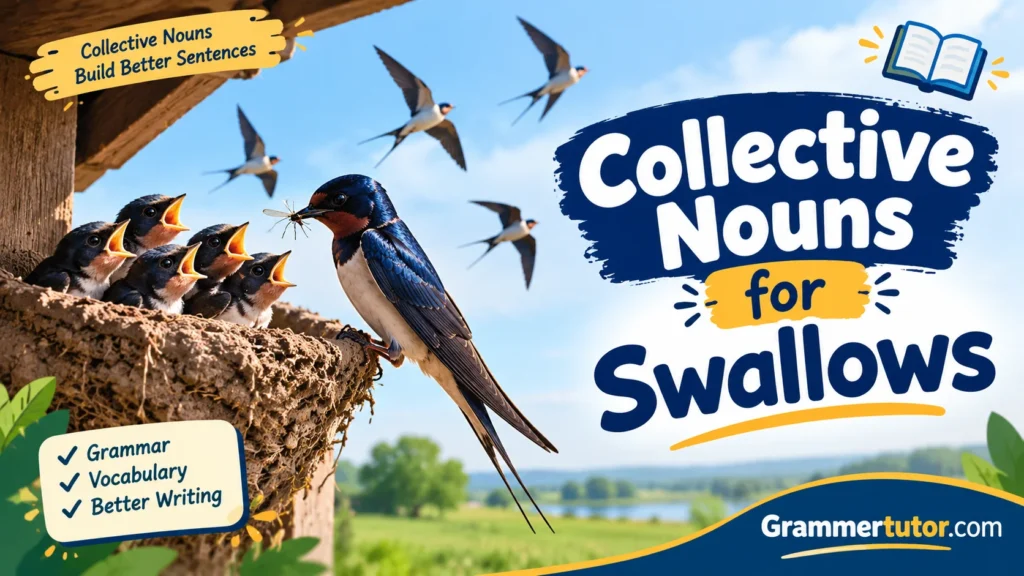 Collective Nouns for Swallows