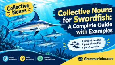 Collective Nouns for Swordfish: A Complete Guide with Examples