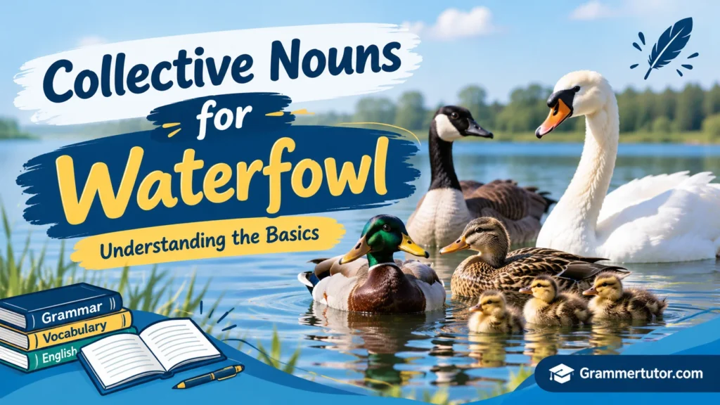 Collective Nouns for Waterfowl