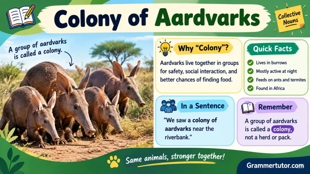 Colony of Aardvarks