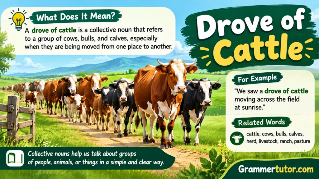 Drove of Cattle