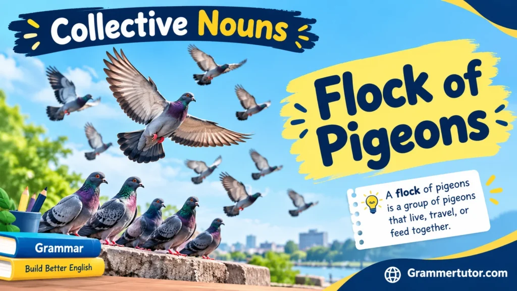 Flock of Pigeons
