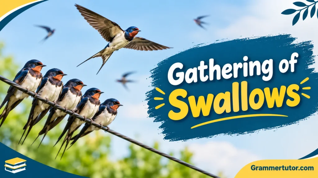 Gathering of Swallows