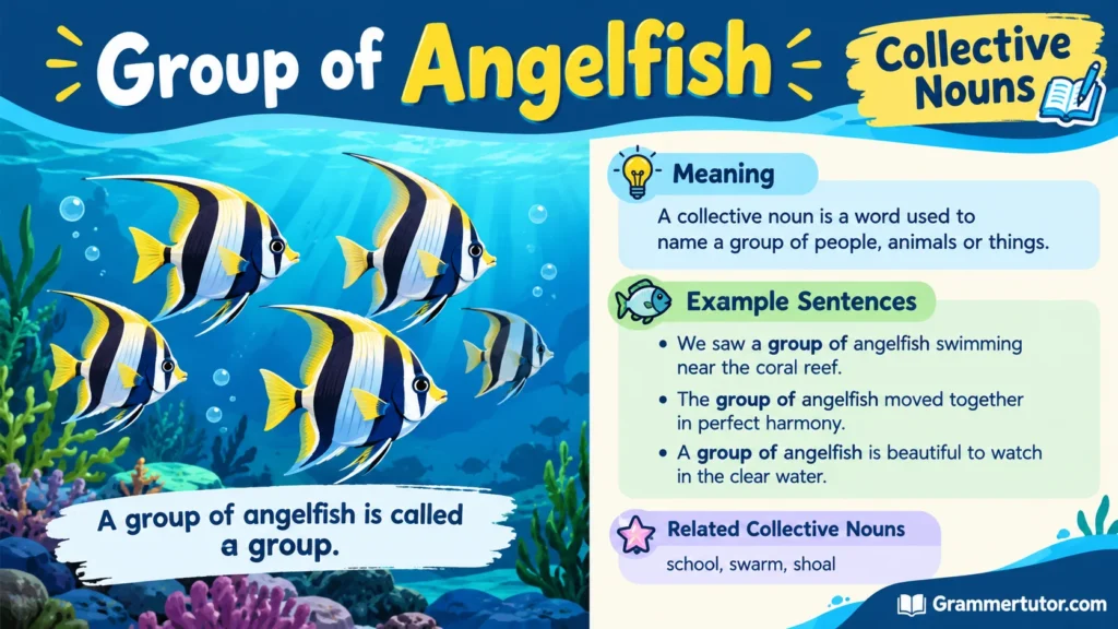 Group of Angelfish