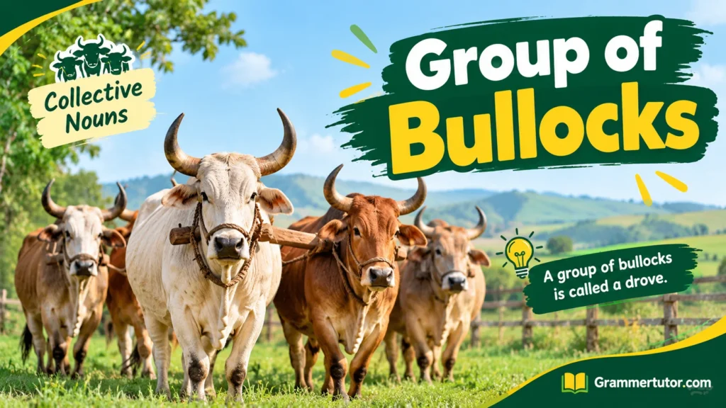 Group of Bullocks