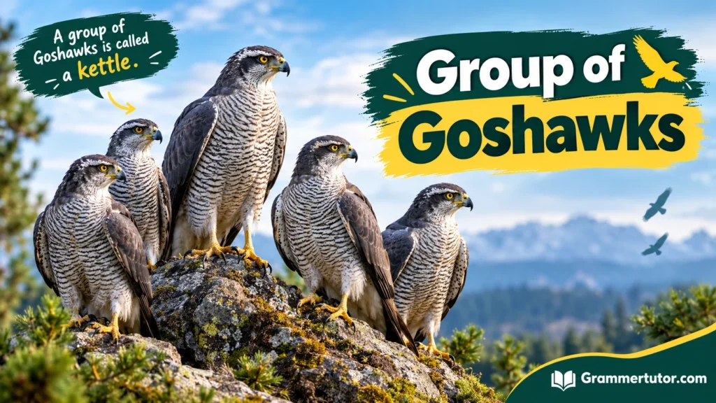 Group of Goshawks