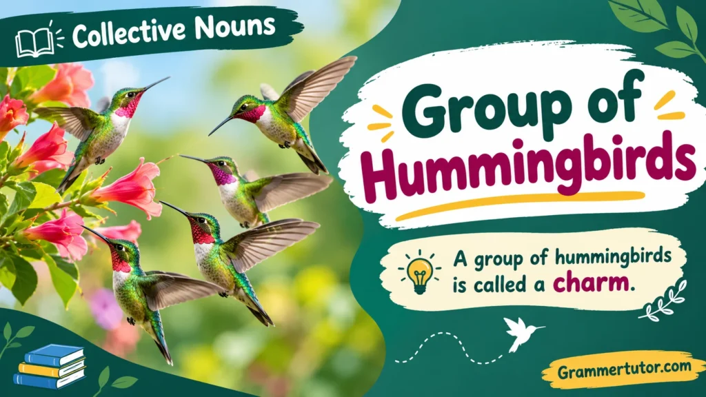 Group of Hummingbirds