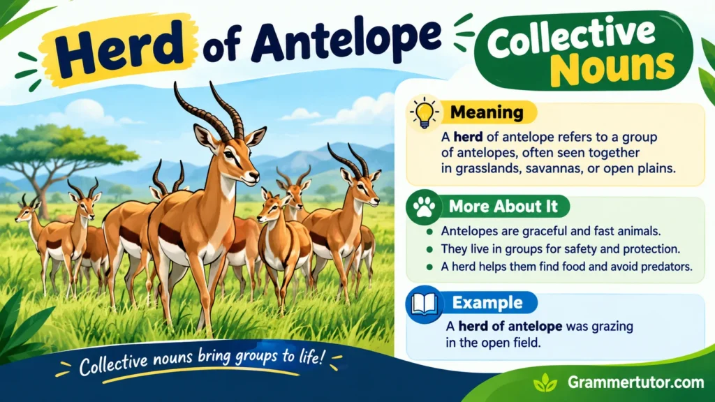 Herd of Antelope