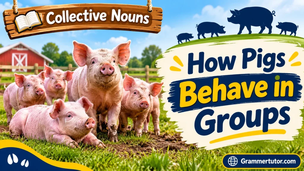 How Pigs Behave in Groups