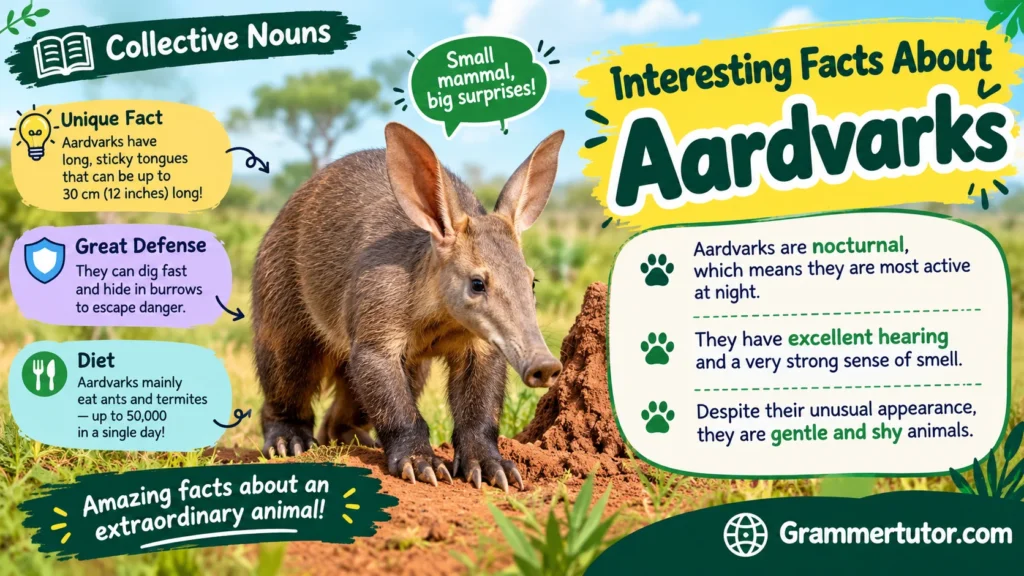 Interesting Facts About Aardvarks