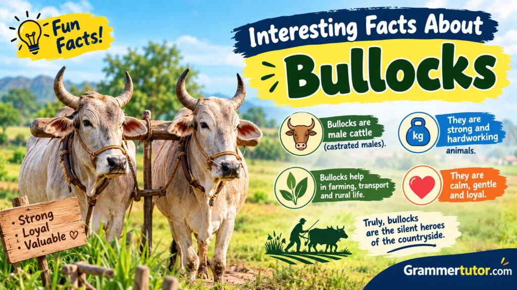 Interesting Facts About Bullocks