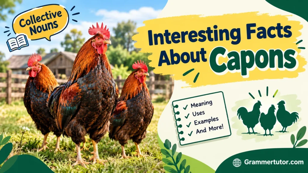 Interesting Facts About Capons
