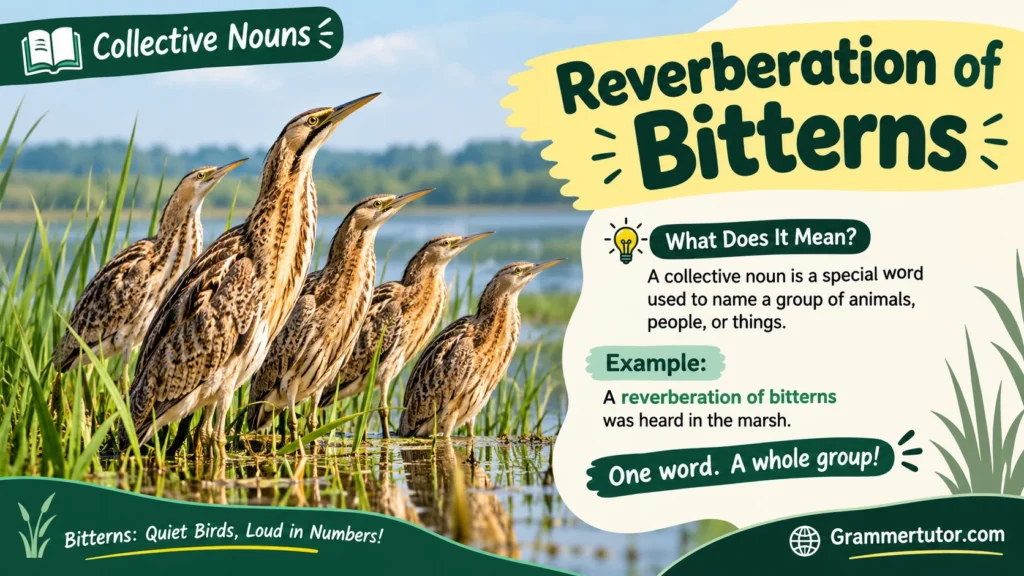 Reverberation of Bitterns