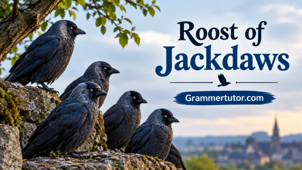 Roost of Jackdaws