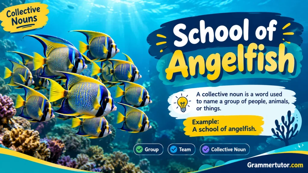School of Angelfish