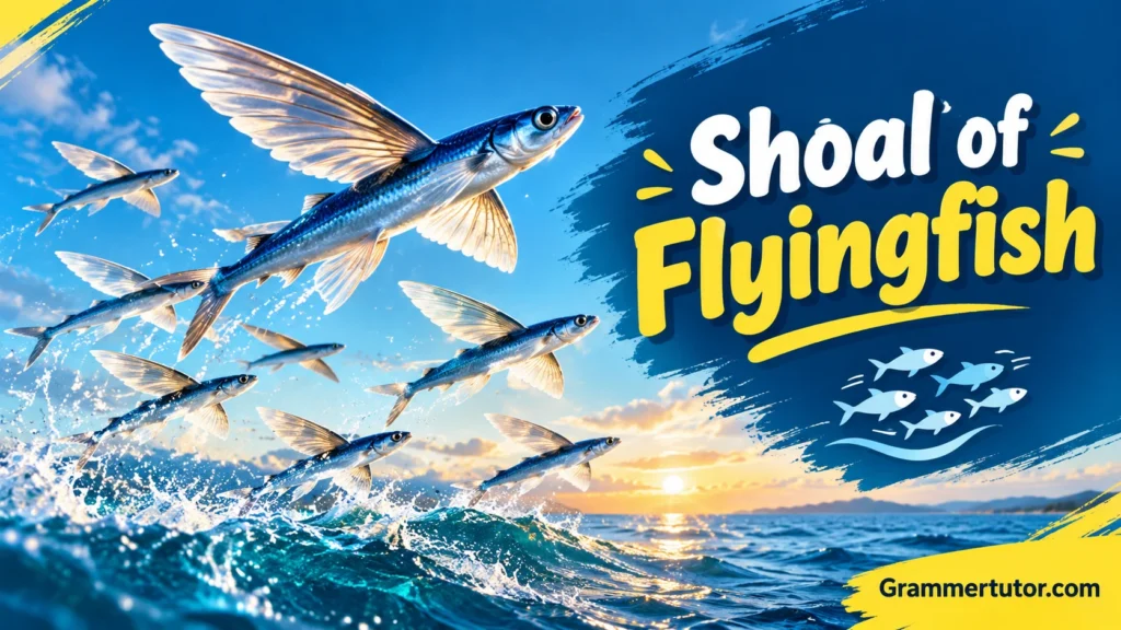 Shoal of Flyingfish