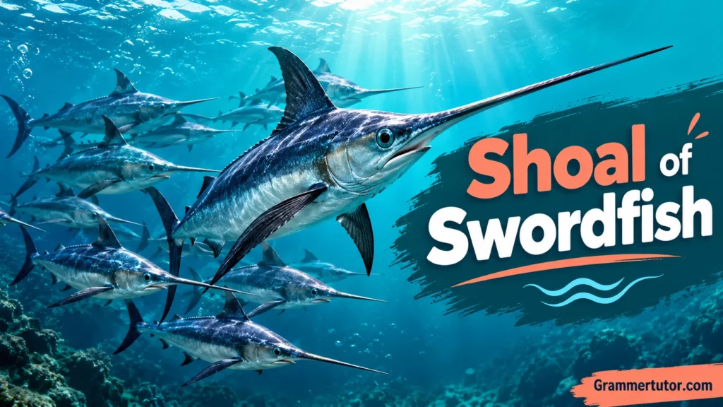 Shoal of Swordfish