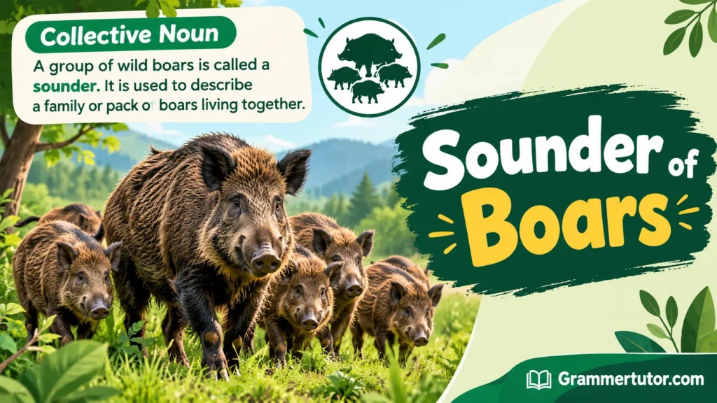 Sounder of Boars